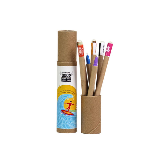 Plantable Alt-Eco (Color) Seed Colored Ink Pen Set (Pack of 7 Pens)