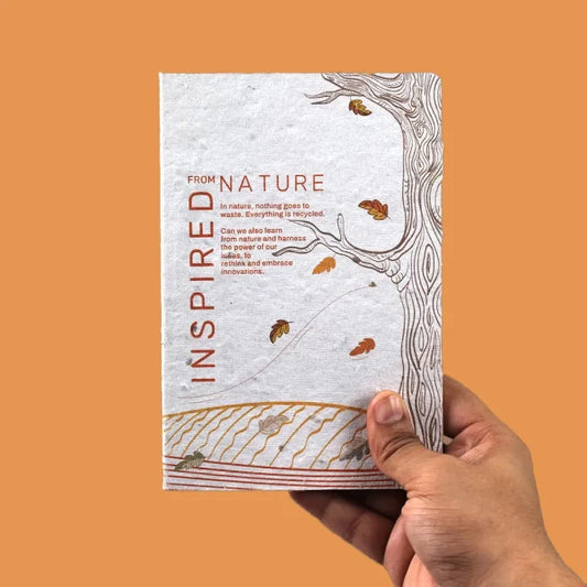 Nature Bound Plantable Diary 5″x7″ – 144 Ruled Pages