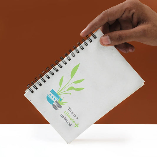 Enviro Scribe Plantable Wire-O Notebook | 4″x 6″ | 144 Plain Pages